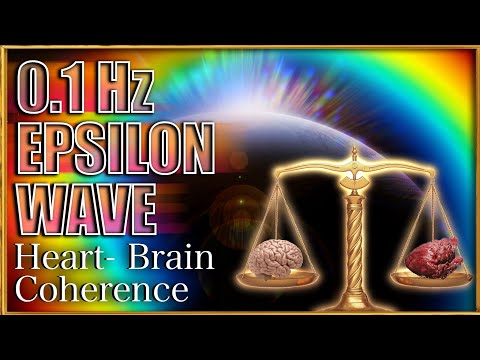 PURE 0.1 Hz EPSILON WAVE | 174 Hz | Heart Brain Coherence Meditation | 0.1 Hz Delta Frequency 🫀🧠
