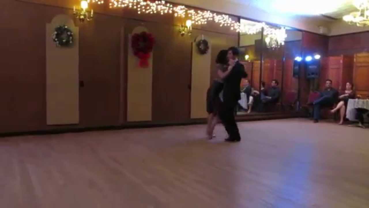 Dominic Bridge and Cecilia Piccini @ La Milonga Rosa ..Friday 01/16/2015