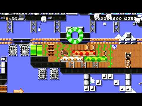 ましこに進化する過程　-20 changes ＜3＞- v3 by a2a2 - SUPER MARIO MAKER - NO COMMENTARY 1bc 1bc