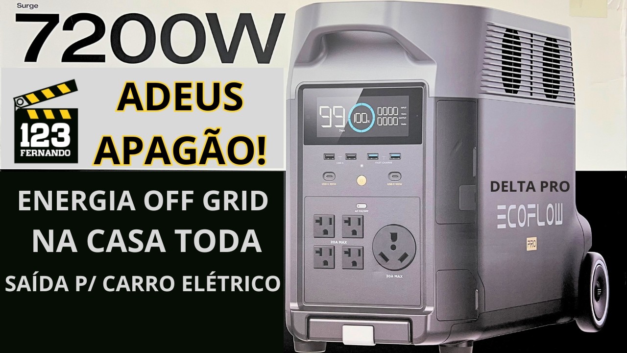 ECOFLOW DELTA PRO A SUPER 3600W BATTERY GENERATOR ON BLACK FRIDAY SALE