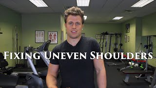 How To Fix Uneven Shoulders | Asymmetrical Shoulder Elevation