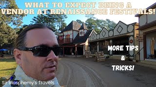 Tips For Being A Vendor At Renaissance Festivals! - The Small Things! - Sir Blasphemy&#39;s Travels