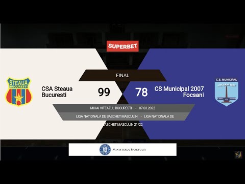 LNBM 2021-2022: Steaua București - CSM 2007 Focșani