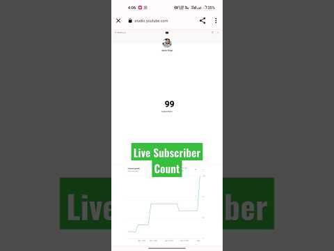 Live Subscriber Count || Mobile Me Live Subscribe Kaise Count Kare