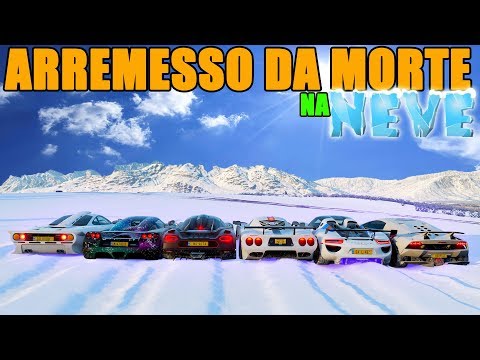 ARREMESSO DA MORTE NA NEVE DE CLASSE X - FORZA HORIZON 4 - GAMEPLAY