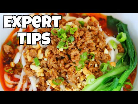 Sichuan Dan Dan Noodles–Quick & Easy at Home!