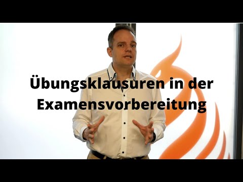 Übungsklausuren in der Examensvorbereitung