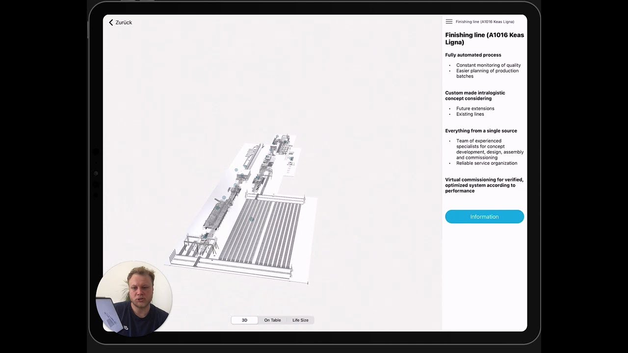 Sales App: Anlagen in 3D präsentieren