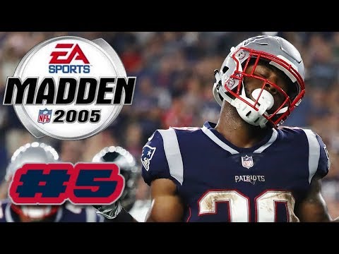 Madden NFL 2005 PS2 2019 New England Patriots Franchise Mode Ep.5 (AFC Divisional Round vs Bengals)