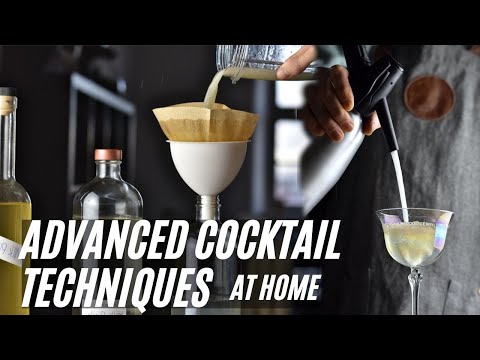 5 Advanced home cocktail techniques in 1 Cosmo video