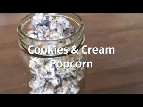 Cookies and Cream Popcorn