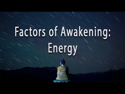 Factors of Awakening: Energy by Joseph Goldstein