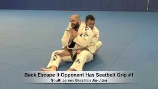 Coach Jay Regalbuto of SJBJJ Demonstrates Back Escape from Seatbelt Grip – Amateur Grappling Leagueâ„¢