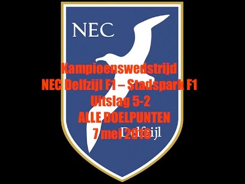 Kampioenswedstrijd | DOELPUNTEN | NEC Delfzijl F1 - Stadspark F1 (5-2)
