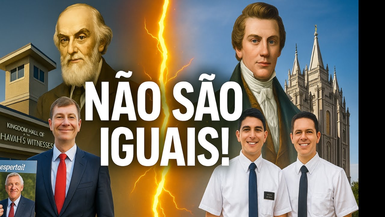 As Diferenças CHOCANTES Entre Mórmons e Testemunhas de Jeová
