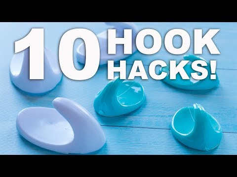 10 Sticky Hook Life Hacks