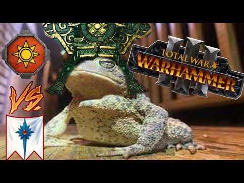 Laughs In Smug Reptile | High Elves vs Lizardmen - Total War Warhammer 3