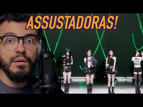 Singing teacher reacts to Baby Monster for the first time singing "We Go Up" and gets scared.