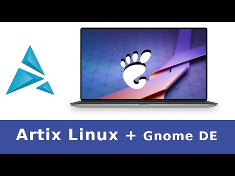 Artix Linux Gnome Edition