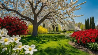 🌿 Beautiful Nature in Spring: Vibrant Colors, Singing Birds & Peaceful Vibes 🎶🌼