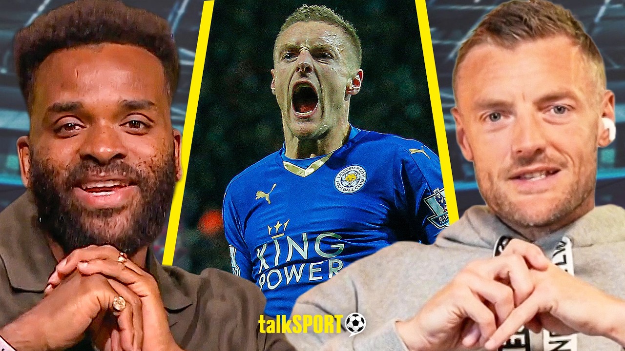 EXCLUSIVE 🚨 Jamie Vardy gives Leicester prediction, DROPS HINT about his future & previews World Cup