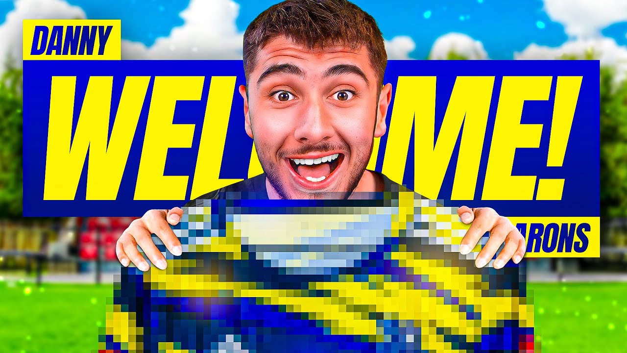 I SIGNED FOR A FOOTBALL TEAM!