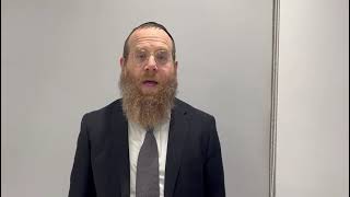 הודעה מהרב שמחה לונדינסקי בנוגע לפטירה הטרגית של אהרן נוסן לבוביץ ז"ל