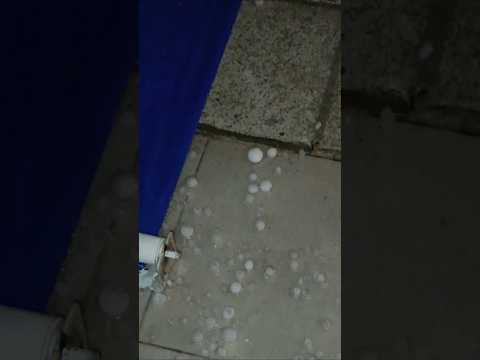 así quedó todo luego del granizo #lluvia #cordoba #malvinasargentinas #granizo