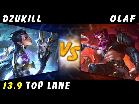 Dzukill - Yone vs Olaf TOP Patch 13.9 - Yone Gameplay