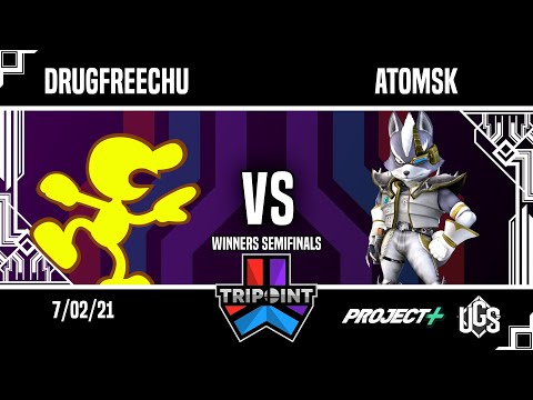 Tripoint Smash 103 - Winners Semifinals - Drugfreechu(Mr Game and Watch) Vs. Atomsk(Wolf)