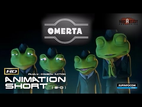 CGI 3D Animated Short Film "OMERTA" Comedy Action Animation by Supinfocom