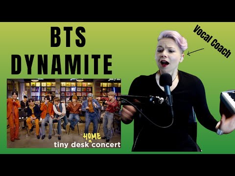 BTS Dynamite New Zealand Vocal Coach Reaction and Analysis