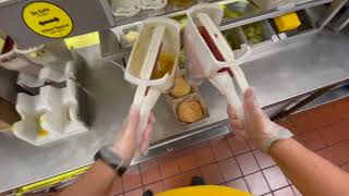 Making A Double Quarter Pounder At McDonald's