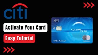 Activate CITI Bank Card Online ! (Step by Step Guide)