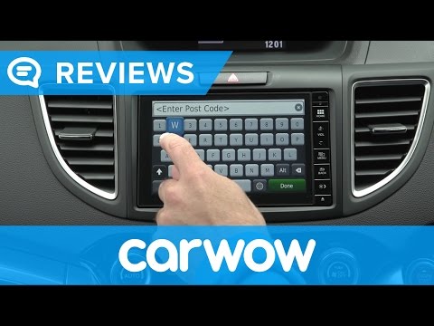 Honda CR-V SUV 2017 infotainment and interior review | Mat Watson Reviews