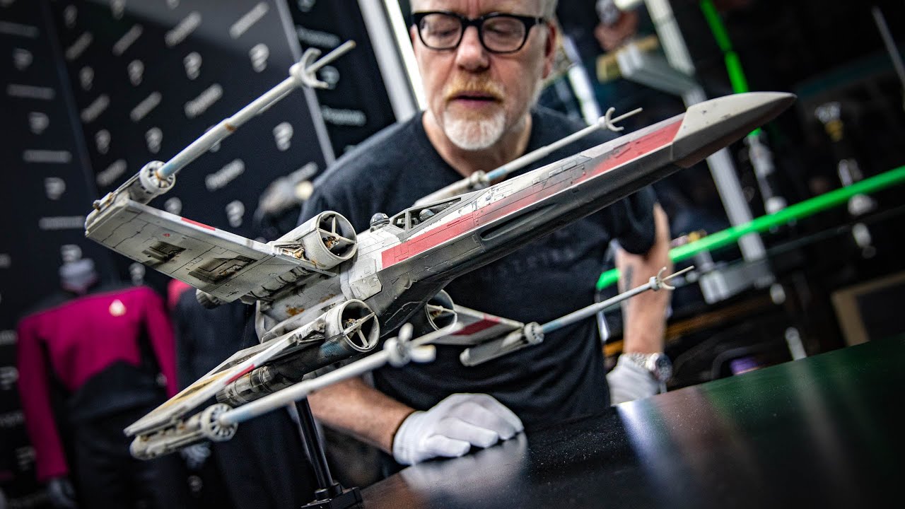 Original X-Wing Model from Star Wars: Episode IV! - YouTube