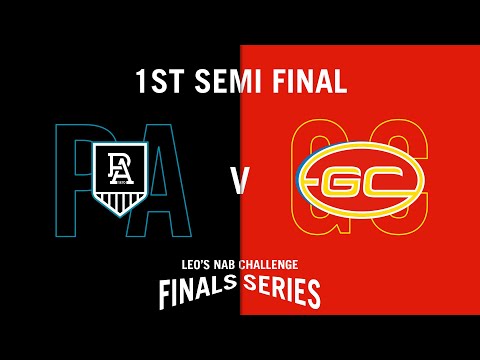 A LATE SURGE PROVES COSTLY!! | (1st Semi Final) Port Adelaide v Gold Coast Suns