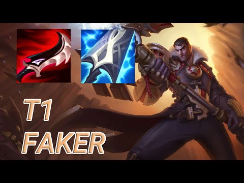 T1 Faker Jayce Mid VS Orianna | KR GrandMaster Patch 13.22