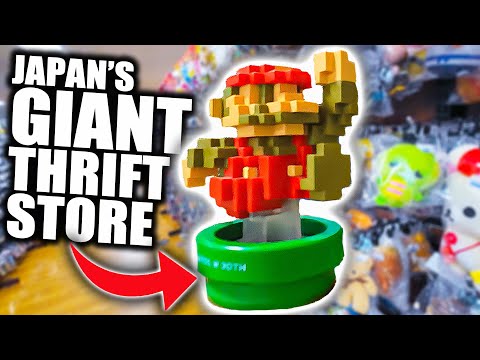 我在日本發現了一家巨大的舊貨店 (I Found a HUGE Thrift Store in Japan)