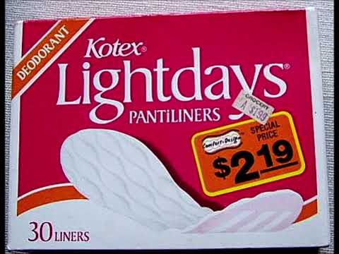 1980 Kotex radio commercial