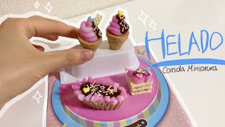 Comida miniatura de Helado / Popin Cookin’