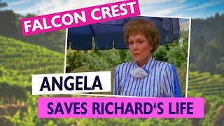 Falcon Crest 7x01 Angela saves Richard's life