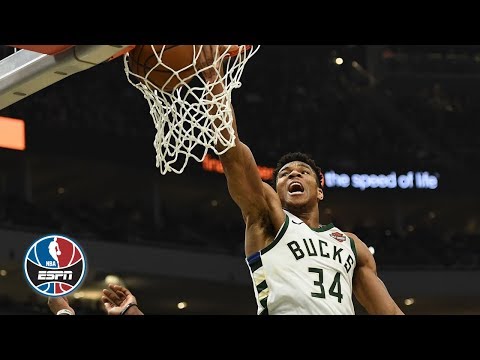 Giannis Antetokounmpo scores 43 points in the Bucks win vs. the Wizards | NBA Highlights