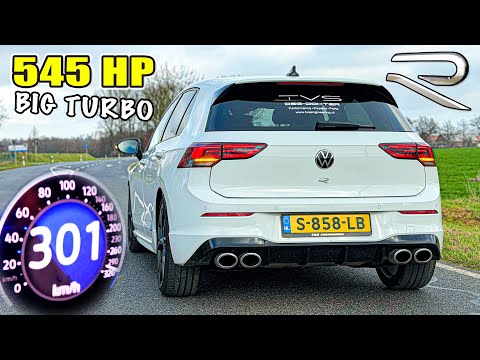 545HP VW GOLF R MK8 *TURBO UPGRADE* // 0-100 100-200 200-300