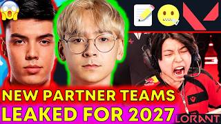 VCT DRAMA: TenZ Leaks SEN Oxy, nAts Dropped, Partner Teams 💥