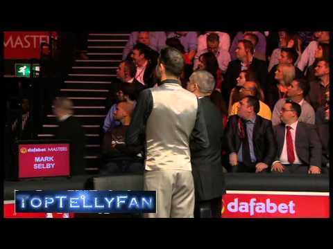 Snooker - Mouthy Mobile Phone Moron gets chucked out of Masters Final (BBC2, 19.1.14)