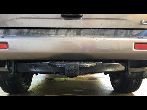 1996 - 2004 Pathfinder and QX4 hitch installation