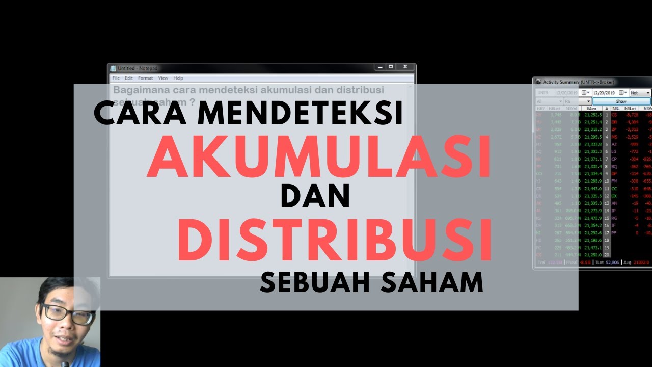 Bagaimana Cara Mendeteksi Akumulasi dan Distribusi