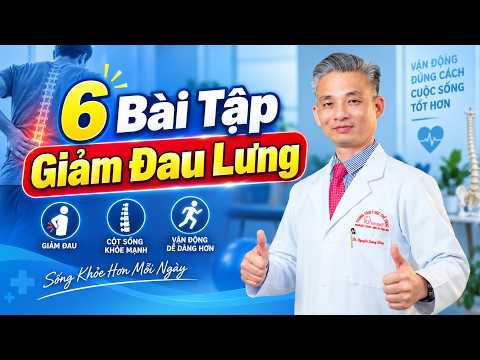 6 Bài Tập Giảm Đau Lưng Đơn Giản Tại Nhà