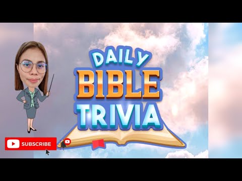 The best bible word games | Daily Bible Trivia | Teacher Lee YT - YouTube